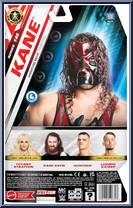 Kane from WWE - Series 145 manufactured by Mattel [Back]