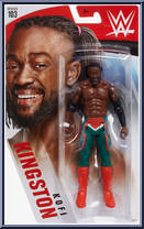 Kofi Kingston from WWE - Series 103 manufactured by Mattel [Front]