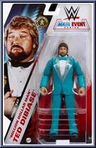 Million Dollar Man Ted Dibiase (Blue Suit) (Chase) from WWE - Series 147 manufactured by Mattel [Front]