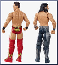 Miz vs Seth Rollins from WWE - Wrestlemania 35 manufactured by Mattel [Loose]