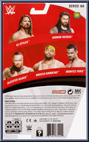 Montez Ford from WWE - Series 108 manufactured by Mattel [Back]