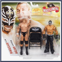 Randy Orton / Rey Mysterio from WWE - Wrestlemania 36 manufactured by Mattel [Front]