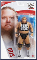 Otis from WWE - Series 123 manufactured by Mattel [Front]