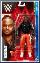 Reggie from WWE - Series 135 manufactured by Mattel [Front]