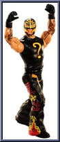 Rey Mysterio (San Diego) from WWE - Series  40 manufactured by Mattel [Loose]
