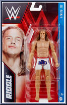 Riddle from WWE - Series 132 manufactured by Mattel [Front]
