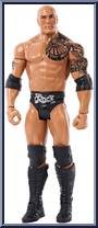 Rock from WWE - Series  65 manufactured by Mattel [Loose]