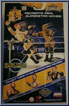 Rock from WWE - Super Strikers manufactured by Mattel [Back]