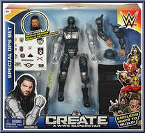Roman Reigns from WWE - Create a Superstar manufactured by Mattel [Front]