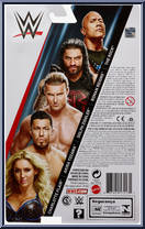 Roman Reigns from WWE - Series  86 manufactured by Mattel [Back]