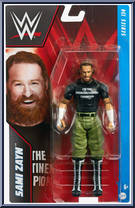 Sami Zayn from WWE - Series 134 manufactured by Mattel [Front]
