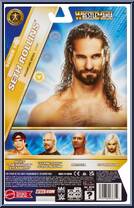 Seth Rollins from WWE - Series 152 manufactured by Mattel [Back]