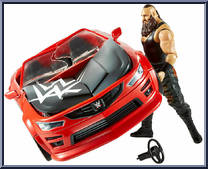 Slam Mobile (with Braun Strowman) from WWE - Wrekkin' manufactured by Mattel [Loose]