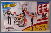 Slamcycle (with Drew McIntyre) from WWE - Wrekkin' manufactured by Mattel [Back]