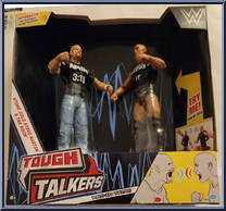 Stone Cold Steve Austin / Rock from WWE - Tough Talkers manufactured by Mattel [Front]