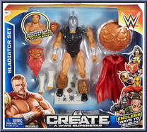 Triple H from WWE - Create a Superstar manufactured by Mattel [Front]