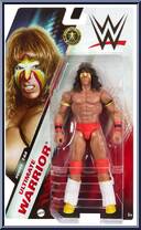 Ultimate Warrior from WWE - Series 144 manufactured by Mattel [Front]