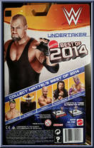 Undertaker from WWE - Best of 2014 manufactured by Mattel [Back]