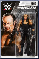 Undertaker from WWE - Series 100 manufactured by Mattel [Front]