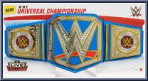 Universal Championship Championship (Live Action) from WWE - Belts manufactured by Mattel [Front]