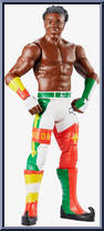 Xavier Woods from WWE - Series  94 manufactured by Mattel [Loose]