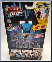 Xavier Woods from WWE - Tough Talkers manufactured by Mattel [Back]