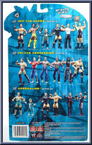 Chris Jericho from WWE Off the Ropes - Series 13 manufactured by Jakks Pacific [Back]