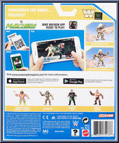 Goldust from WWE Retro Series - Series  9 manufactured by Mattel [Back]
