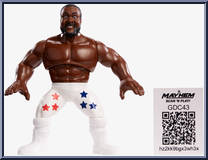 Junkyard Dog from WWE Retro Series - Series 10 manufactured by Mattel [Loose]