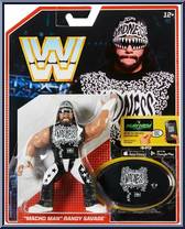Macho Man Randy Savage from WWE Retro Series - Series  5 manufactured by Mattel [Front]