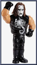 Sting from WWE Retro Series - Series  2 manufactured by Mattel [Loose]