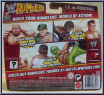 Big Show / John Cena from WWE Rumblers - 2-Packs manufactured by Mattel [Back]