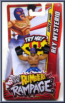 Rey Mysterio (Super Jump) from WWE Rumblers - Rampage manufactured by Mattel [Front]