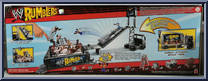 Transforming Rumble Rig from WWE Rumblers - Playsets manufactured by Mattel [Back]