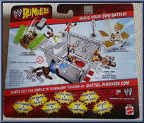 Undertaker / Mark Henry from WWE Rumblers - 2-Packs manufactured by Mattel [Back]