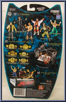 Charlie Haas (Blue / Yellow Shorts) from WWE Ruthless Aggression - Series 11.5 manufactured by Jakks Pacific [Back]