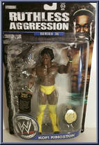 Kofi Kingston from WWE Ruthless Aggression - Series 36 manufactured by Jakks Pacific [Front]