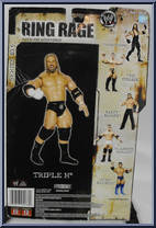 Triple H from WWE Ruthless Aggression - Series 40.5 manufactured by Jakks Pacific [Back]