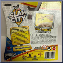 John Cena from WWE Slam City - Basic Series manufactured by Mattel [Back]