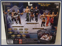 Randy Orton / Carlito / Edge from WWE Treacherous Trios - Series  5 manufactured by Jakks Pacific [Back]