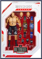 Brock Lesnar from WWE Ultimate Edition - Series 15 manufactured by Mattel [Front]