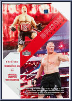 Brock Lesnar from WWE Ultimate Edition - Series  4 manufactured by Mattel [Back]