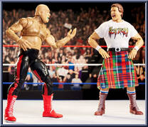 Rowdy Roddy Piper / George The Animal Steele from WWE Ultimate Edition - Coliseum Collection manufactured by Mattel [Loose]