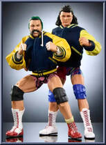 Steiners from WWE Ultimate Edition - Exclusives manufactured by Mattel [Loose]