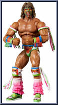 Ultimate Warrior (Hulkamania) from WWE Ultimate Edition - Exclusives manufactured by Mattel [Loose]