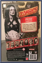 Paige from WWE Zombies - Series  1 manufactured by Mattel [Back]