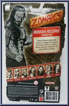 Roman Reigns from WWE Zombies - Series  1 manufactured by Mattel [Back]