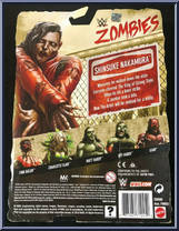 Shinsuke Nakamura from WWE Zombies - Series  3 manufactured by Mattel [Back]
