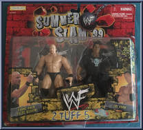 Stone Cold Steve Austin / Rock from WWF 2 Tuff - Series 5 manufactured by Jakks Pacific [Front]