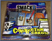 Construction Chaos from WWF Grapple Gear - Basic Series manufactured by Jakks Pacific [Front]